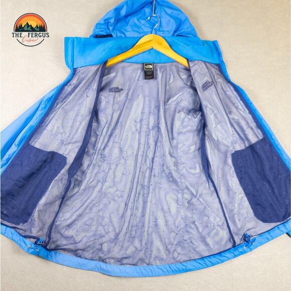 The North Face Dryvent Windbreaker Jacket Blue Hooded Gorpcore Women's Sz M - Picture 4 of 16